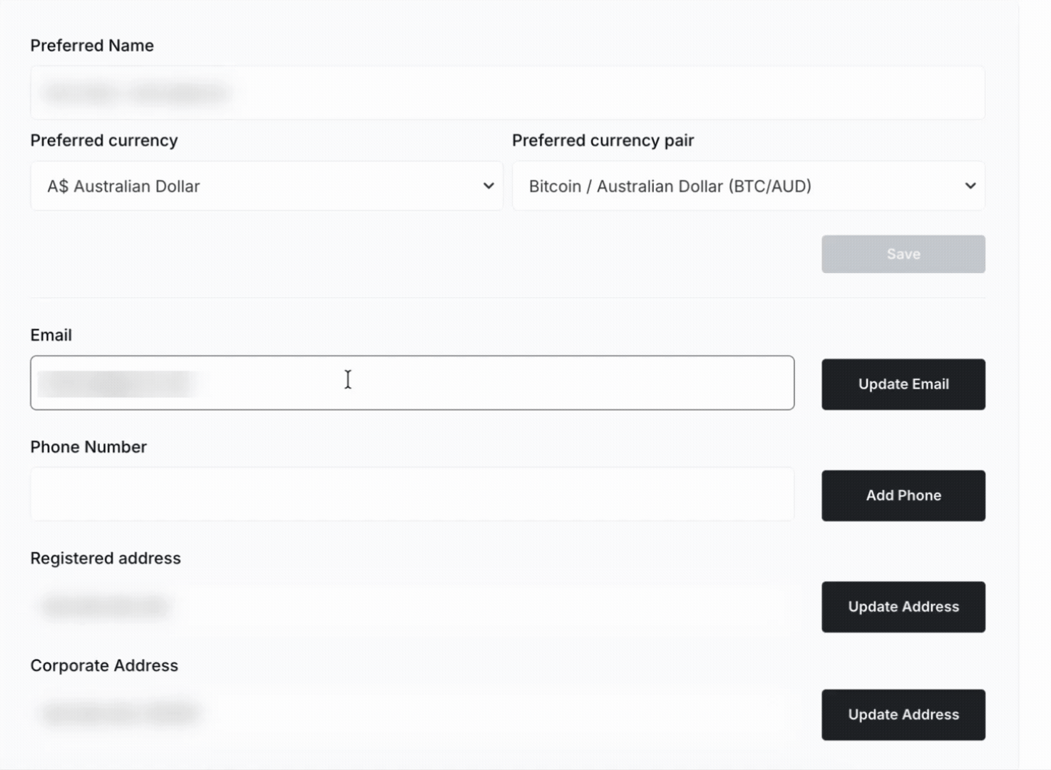 How do I change my account email address - 02